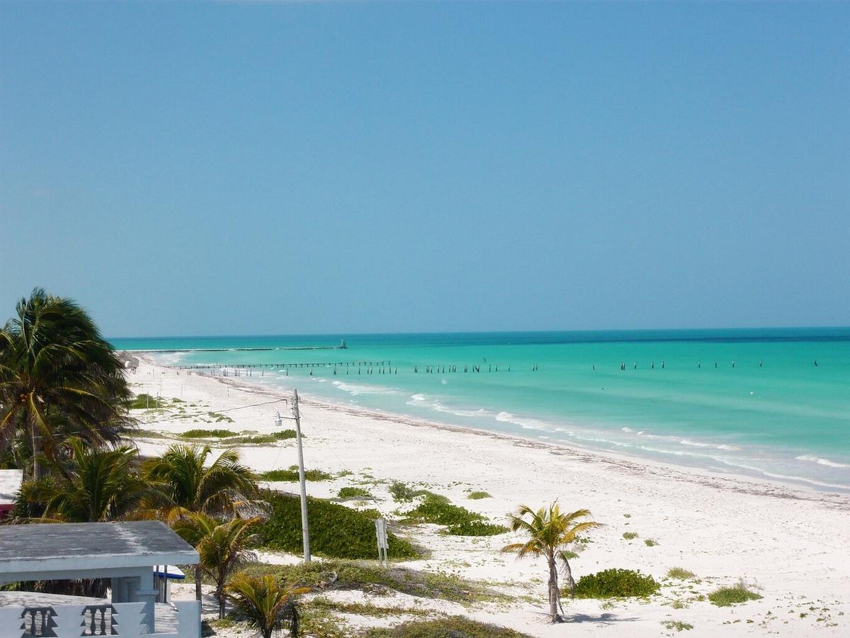 Antigua Lodge, 70 M From Sandy Beach El Cuyo Bagian luar foto